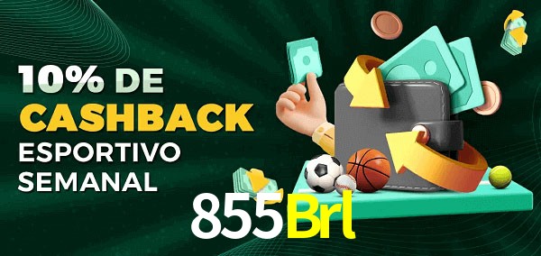10% de bônus de cashback na 855Brl